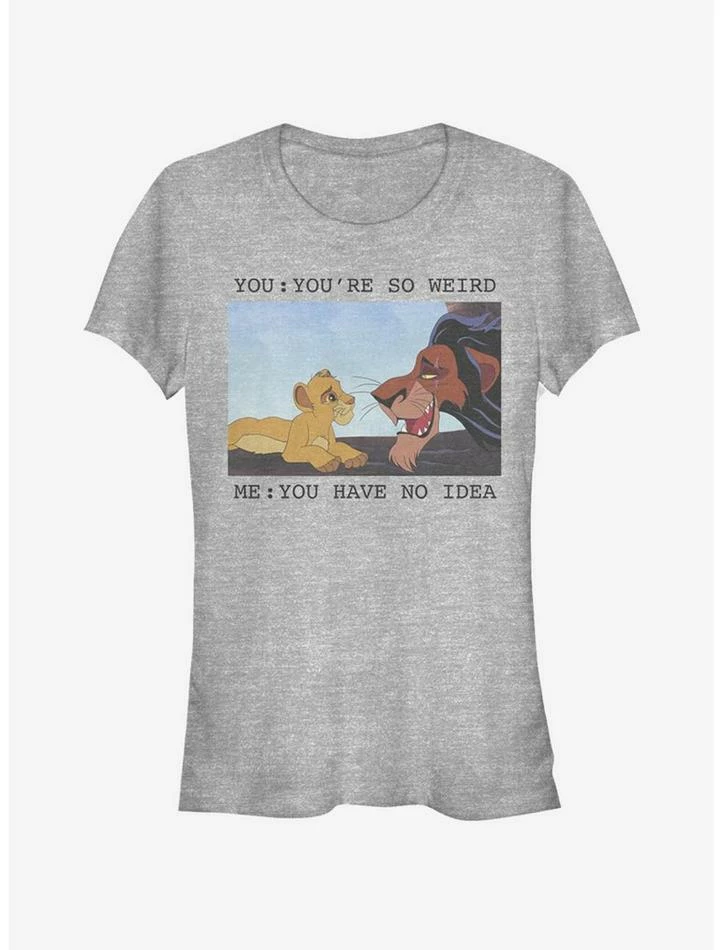 Budget 🎁 Disney The Lion King So Weird Girls T-Shirt ✨ 1 Budget 🎁 Disney The Lion King So Weird Girls T-Shirt ✨
