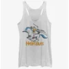 Flash Sale 🔔 Disney Hercules Woodcut Herc Girls Tank 😀