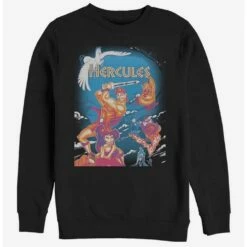 Best Pirce ✨ Disney Hercules Hercules Box Fade Crew Sweatshirt 🛒