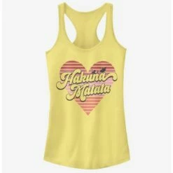 Cheapest 👏 Disney The Lion King Hakuna Heart Girls Tank 🌟