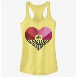 Cheapest ⭐ Disney The Lion King Hakuna Rainbow 🎁 Girls Tank ✔️