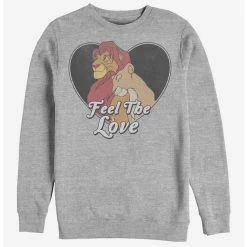 Flash Sale 🔥 Disney The Lion King Feel The Love Crew Sweatshirt 🎉