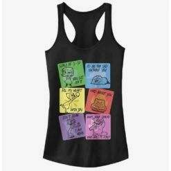Promo 💯 Disney Pixar Inside Out V-Day Cards Girls Tank 🧨