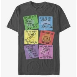Hot Sale 🛒 Disney Pixar Inside Out V-Day Cards T-Shirt 🔥 -Dressup Outfits Shop 14286347 hi