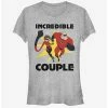 Coupon ✨ Disney Pixar The Incredibles Incredible Couple Girls T-Shirt 🥰