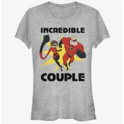 Coupon ✨ Disney Pixar The Incredibles Incredible Couple Girls T-Shirt 🥰