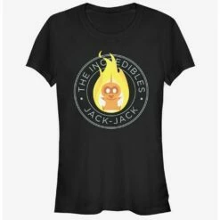 Flash Sale ✔️ Disney Pixar The Incredibles Jack Jack Emblem ⭐ Girls T-Shirt ⭐ -Dressup Outfits Shop 14286537 hi