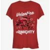 Best Pirce 🔥 Disney Pixar The Incredibles Valentine Almighty 💯 Girls T-Shirt ❤️