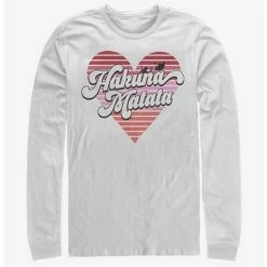 Coupon ✔️ Disney The Lion King Hakuna Heart Long-Sleeve T-Shirt 🥰