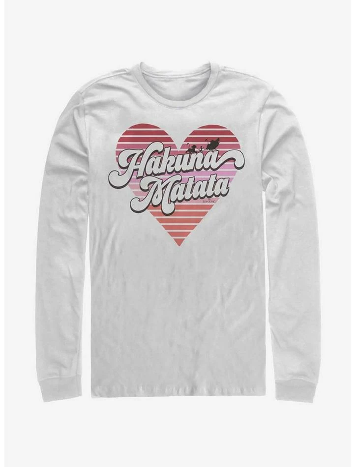 Coupon βοΈ Disney The Lion King Hakuna Heart Long-Sleeve T-Shirt π₯° 1 Coupon βοΈ Disney The Lion King Hakuna Heart Long-Sleeve T-Shirt π₯°