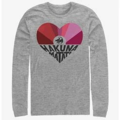 Cheap 🔔 Disney The Lion King Hakuna Rainbow Long-Sleeve T-Shirt 🎉
