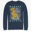 Promo 😉 Disney The Lion King Hakuna Simba Long-Sleeve T-Shirt ✨