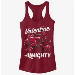 Flash Sale ✨ Disney Pixar The Incredibles Valentine Almighty 🔔 Girls Tank 🥰