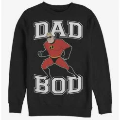 Flash Sale 🤩 Disney Pixar The Incredibles Dad Bod Crew Sweatshirt 🤩