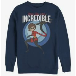 Best Sale ✨ Disney Pixar The Incredibles Incredible Mom Crew Sweatshirt 🌟