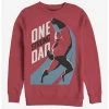 Outlet 💯 Disney Pixar The Incredibles Strong Dad Crew Sweatshirt ✔️