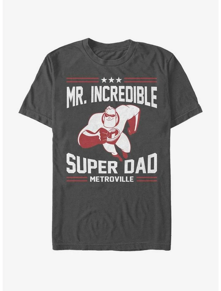 Best Pirce ✨ Disney Pixar The Incredibles Sporty Super Dad T-Shirt 🤩 1 Best Pirce ✨ Disney Pixar The Incredibles Sporty Super Dad T-Shirt 🤩