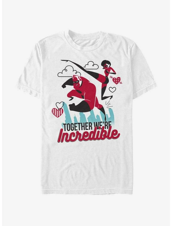 Brand new 💯 Disney Pixar The Incredibles Together Incredible T-Shirt 🌟 1 Brand new 💯 Disney Pixar The Incredibles Together Incredible T-Shirt 🌟