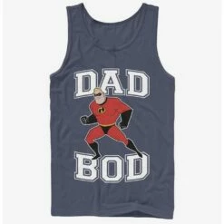 Discount 😍 Disney Pixar The Incredibles Dad Bod Tank 🛒