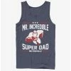 Hot Sale 🛒 Disney Pixar The Incredibles Sporty Super Dad Tank 🔔