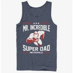 Hot Sale 🛒 Disney Pixar The Incredibles Sporty Super Dad Tank 🔔