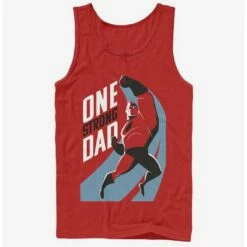 Flash Sale ❤️ Disney Pixar The Incredibles Strong Dad Tank ✔️