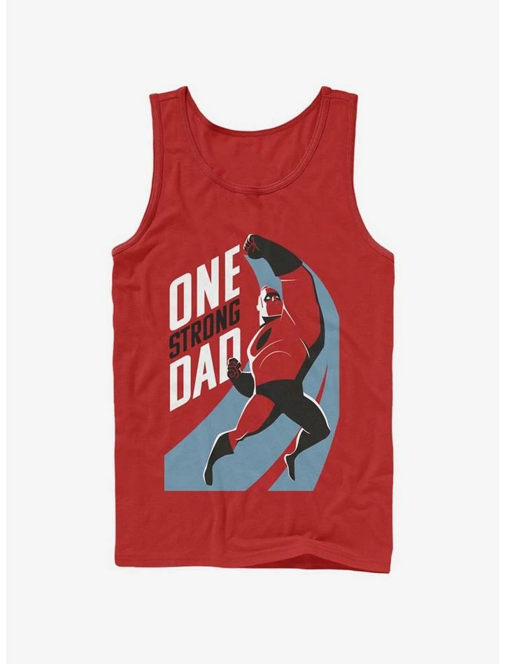 Flash Sale ❤️ Disney Pixar The Incredibles Strong Dad Tank ✔️ 1 Flash Sale ❤️ Disney Pixar The Incredibles Strong Dad Tank ✔️