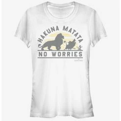 Coupon ⭐ Disney The Lion King No Worries Spark 😀 Girls T-Shirt 🤩