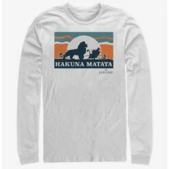 Best Pirce 🧨 Disney The Lion King Hakuna Matata Long-Sleeve T-Shirt ⭐