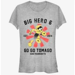 Coupon ⌛ Disney Big Hero 6 Go Go Collegiate Girls T-Shirt ✨