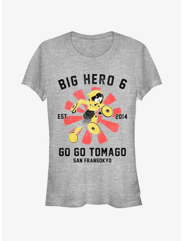 Coupon ⌛ Disney Big Hero 6 Go Go Collegiate Girls T-Shirt ✨ 1 Coupon ⌛ Disney Big Hero 6 Go Go Collegiate Girls T-Shirt ✨