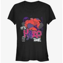Brand new ⌛ Disney Big Hero 6 Hero Time Baymax Girls T-Shirt 😍