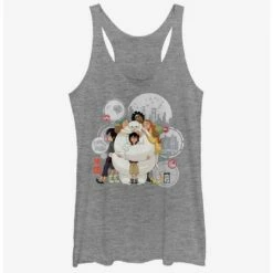 Best Pirce ✨ Disney Big Hero 6 Baymax Hugs 👏 Girls Tank 🥰