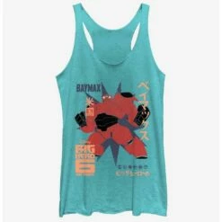 Budget 🥰 Disney Big Hero 6 Baymax Poster 🤩 Girls Tank ⭐
