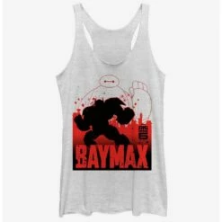 Cheapest ⌛ Disney Big Hero 6 Baymax Shadow Girls Tank ❤️