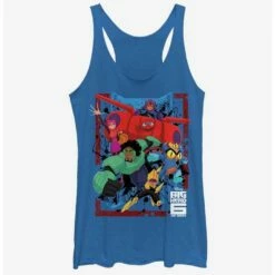 Discount 🔥 Disney Big Hero 6 Group Six Girls Tank ✨