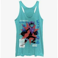 Discount 😉 Disney Big Hero 6 Hiro Poster Girls Tank 🛒