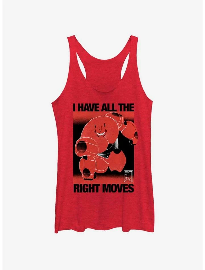 Hot Sale 🛒 Disney Big Hero 6 Right Moves Girls Tank 💯 1 Hot Sale 🛒 Disney Big Hero 6 Right Moves Girls Tank 💯