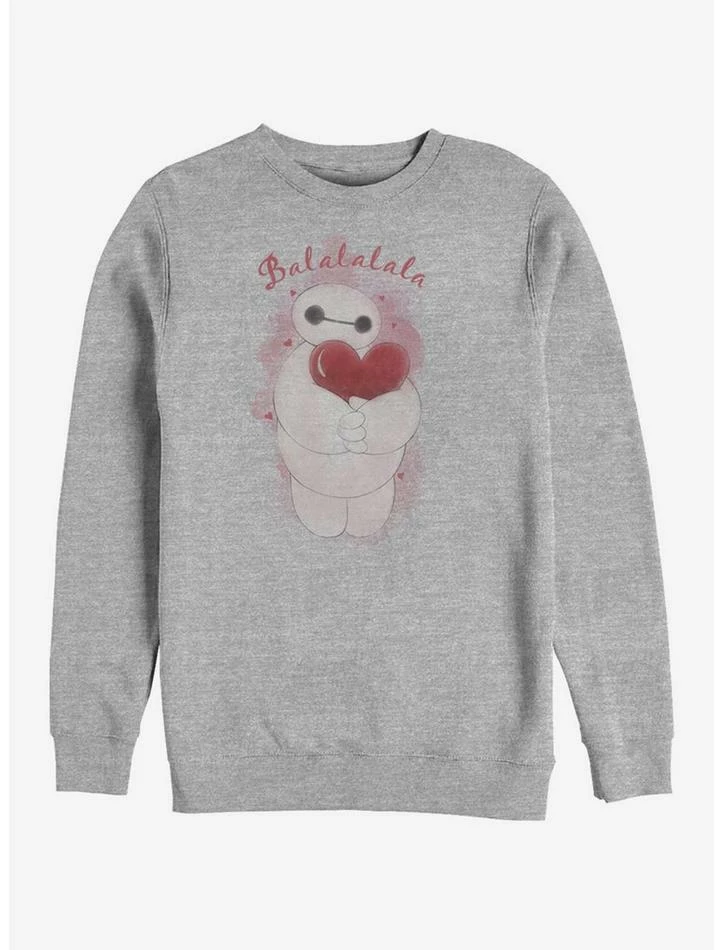 Hot Sale ❤️ Disney Big Hero 6 It'S V-Day Crew Sweatshirt 🎉 1 Hot Sale ❤️ Disney Big Hero 6 It'S V-Day Crew Sweatshirt 🎉