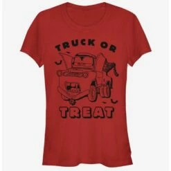 Best Pirce 😉 Disney Pixar Cars Truck Or Treat 🥰 Girls T-Shirt ✨