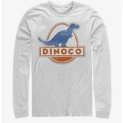 Flash Sale ✔️ Disney Pixar Cars Dinoco Vintage Long-Sleeve T-Shirt 🔥