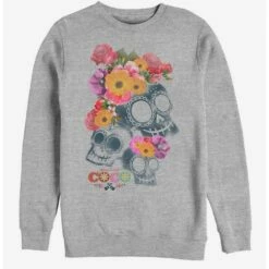 Cheapest 🔥 Disney Pixar Coco Calaveras Crew Sweatshirt ❤️