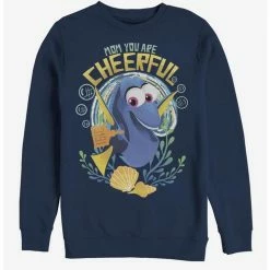 Promo ✔️ Disney Pixar Finding Dory Cheerful Mom Crew Sweatshirt 😀