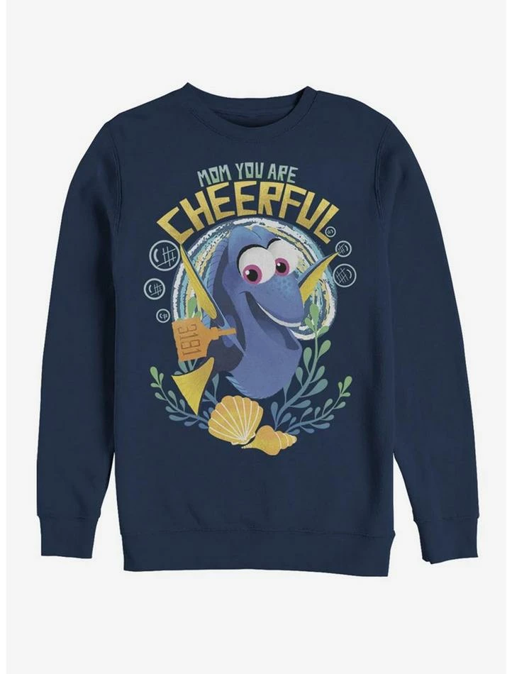 Promo ✔️ Disney Pixar Finding Dory Cheerful Mom Crew Sweatshirt 😀 1 Promo ✔️ Disney Pixar Finding Dory Cheerful Mom Crew Sweatshirt 😀