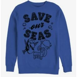 Best Pirce 🛒 Disney Pixar Finding Dory Eco Dory Crew Sweatshirt 😍