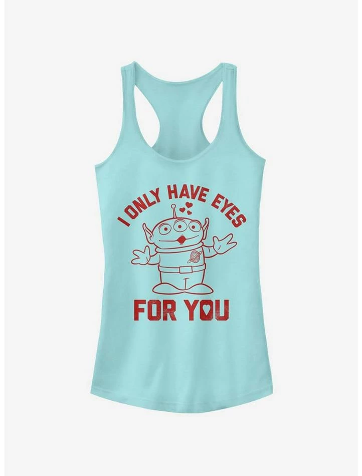 Promo โญ Disney Pixar Toy Story Eyes For You Girls Tank ๐งจ 1 Promo โญ Disney Pixar Toy Story Eyes For You Girls Tank ๐งจ
