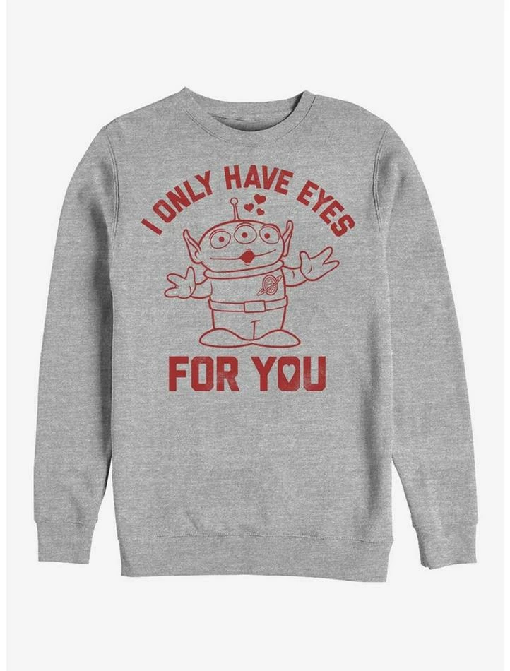 Promo 😍 Disney Pixar Toy Story Eyes For You Crew Sweatshirt 🥰 1 Promo 😍 Disney Pixar Toy Story Eyes For You Crew Sweatshirt 🥰