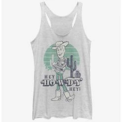 Best deal ✔️ Disney Pixar Toy Story 4 Howdy Hey 💯 Girls Tank 🔔