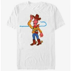 Budget ❤️ Disney Pixar Toy Story Cute Drawing Woody T-Shirt ⭐