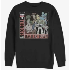 Best Sale 🎉 Disney Pixar Toy Story 4 Back In Town Crew Sweatshirt 💯